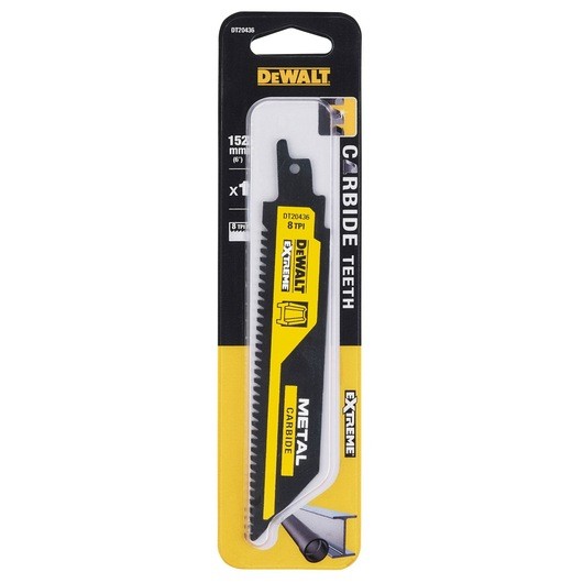 Hoja Sierra de Sable Dewalt Metal 8TPI DT20436