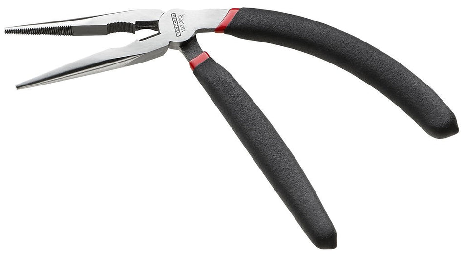 Pinza universal acodada