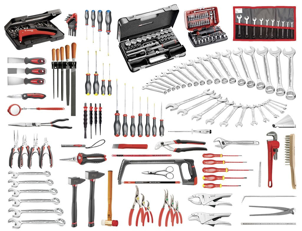 Selección mantenimiento industrial 200 herramientas