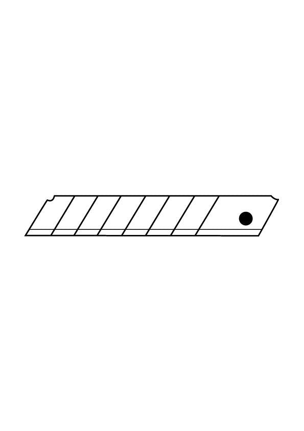 Cutter de 18 mm - cuchilla divisible