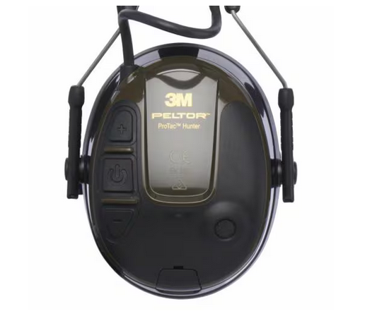 3M™ Peltor™ Protac™ Orejeras Para Cazadores, 26 Db, Verdes, Diadema, Mt13H222A Mt13H222