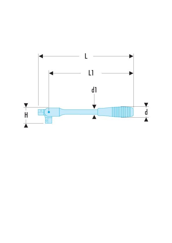 Mango articulado 3/8"