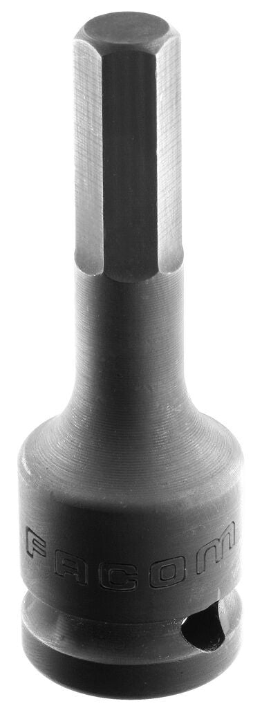 NSHM - Vasos destornilladores impacto 1/2" para tornillos huecos 6 caras métricos