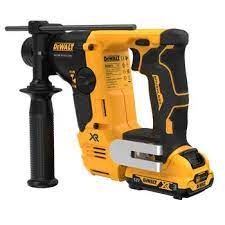 Martillo Dewalt sin escobillas DCH072L2T-QW XR 12V SDS-Plus® con 2 bat. Li-Ion 3Ah y Maletín TSTAK