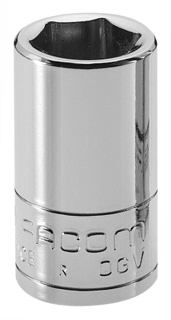 R - Vasos 1/4" 6 caras en pulgadas