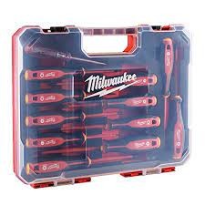 Juego Destornilladores Milwaukee 12 uds Trio Lobe 4932472003