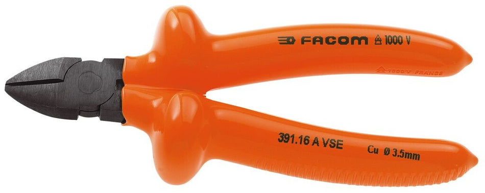 Alicate de corte diagonal aislado 1.000 Voltios serie VSE para cobre