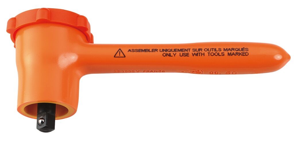 Trinquete 1/4" aislado 1.000 Voltios serie VSE