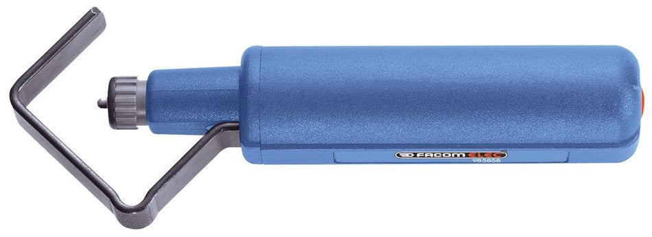 Herramienta rotativa para desenvainar y pelar