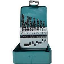 Juego de Brocas de metal HSS Makita 19 piezas ref D-58081