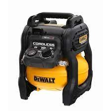 Compresor neumático Dewalt XR FLEXVOLT 54V de 9,5L sin aceite y sin cargador/batería DCC1054N-XJ