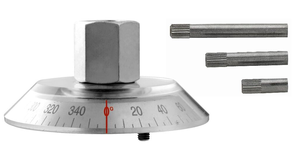 Llave de apriete angular con lectura lateral