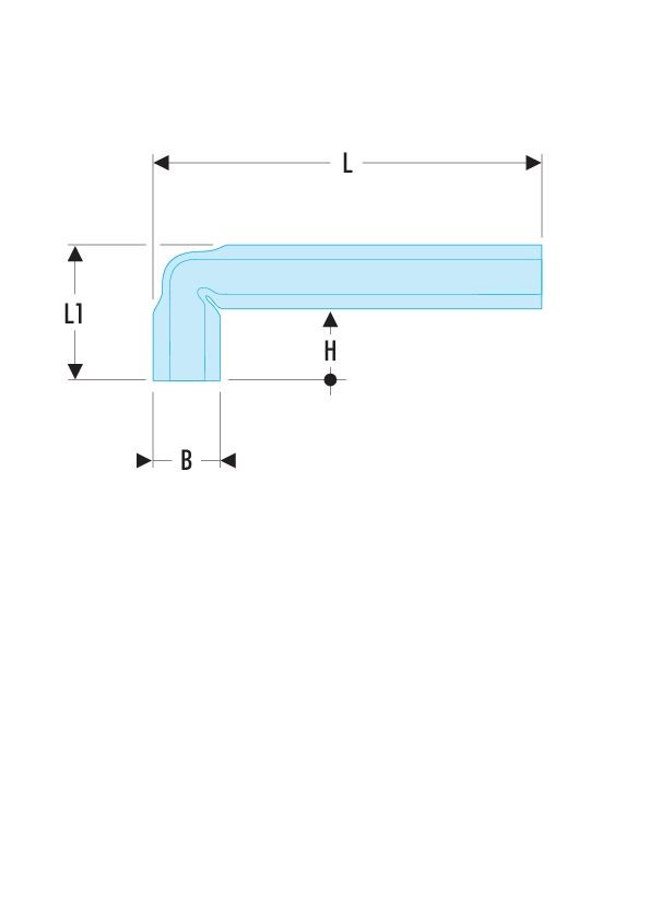 92A - Llaves de tubo acodadas métricas