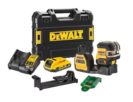 Nivel Láser autonivelante Verde Dewalt DCE822D1G18-QW