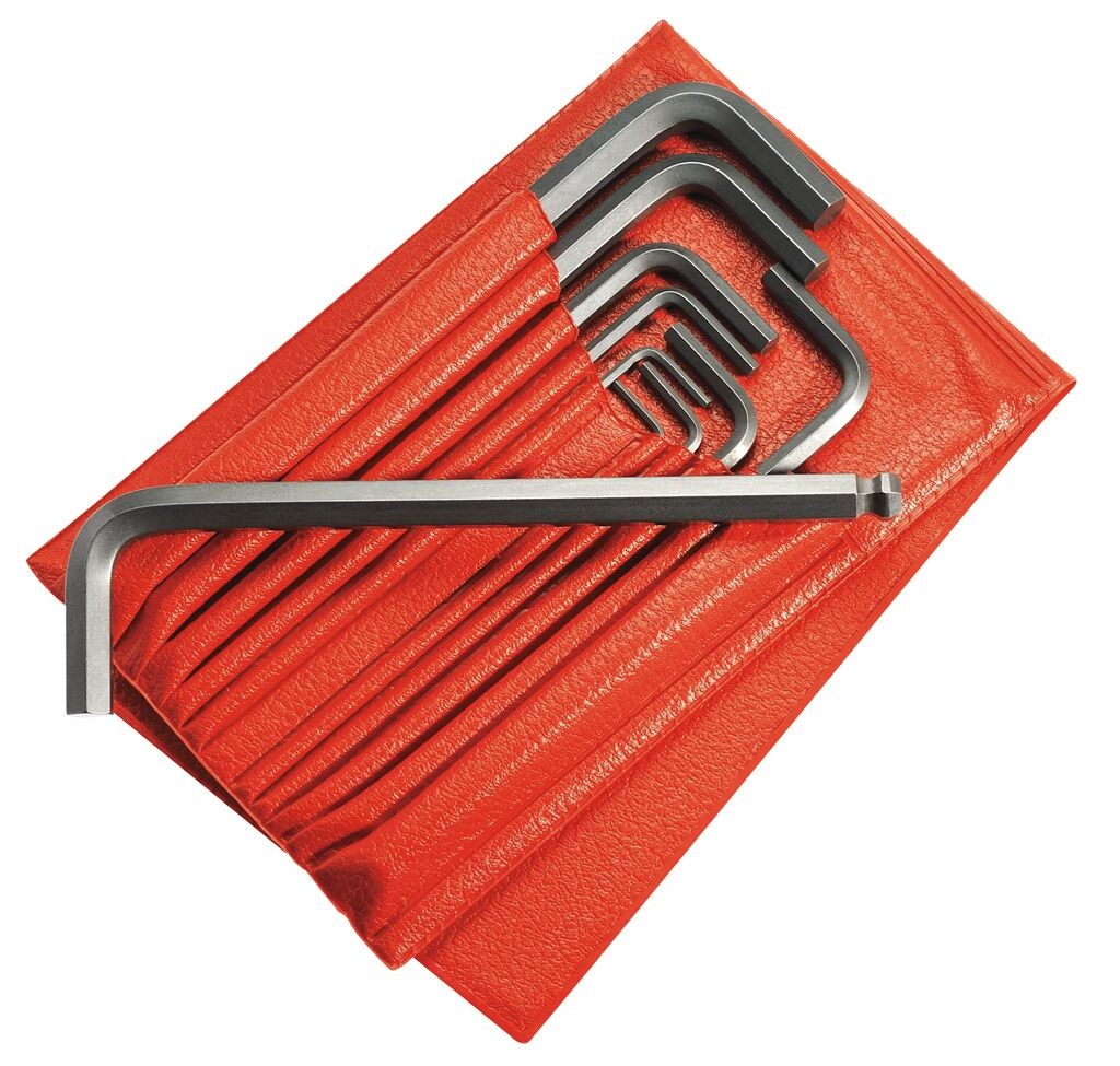 JL - JU - Juego de llaves macho 6 caras en estuche