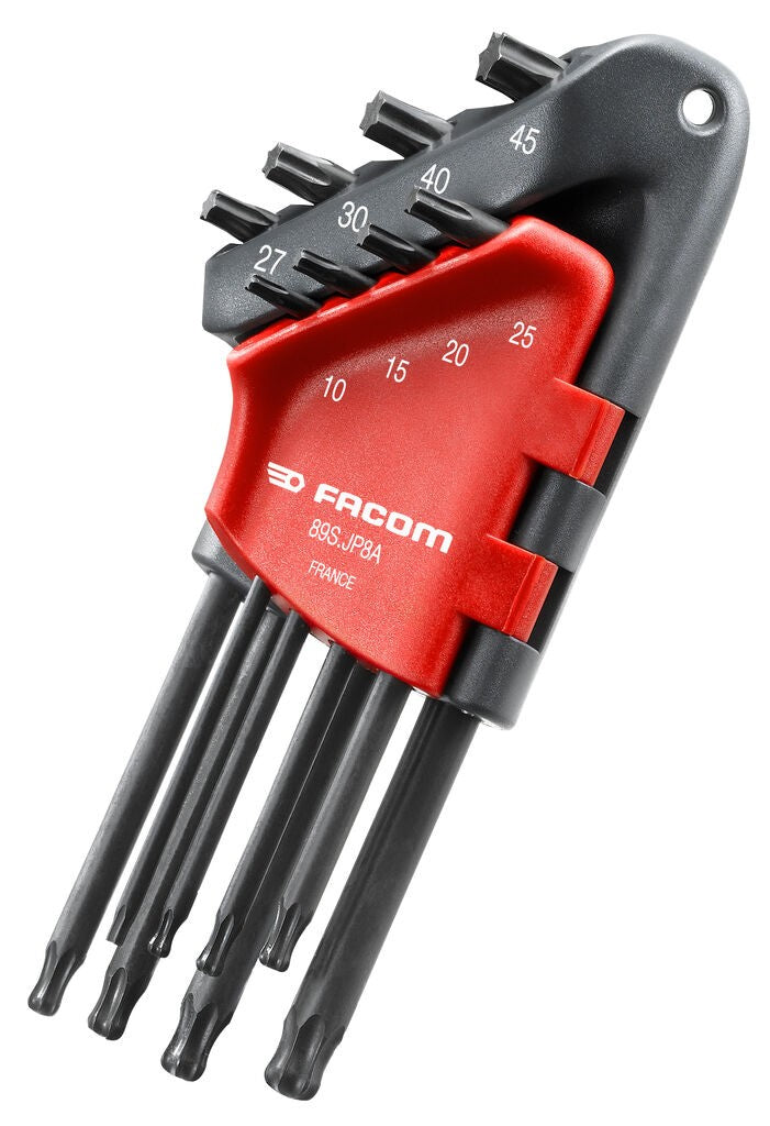 89.JP - Juegos de llaves macho acodadas Torx® en estuche