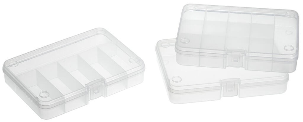 Juego de 3 cajas de plástico
