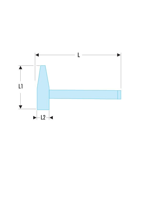 205H - Martillos de mecánico de tipo DIN