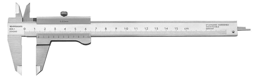 805 - Calibres universales clase 0 - 1/50º mm