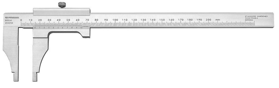 Calibre universal clase 0 - 1/50º mm