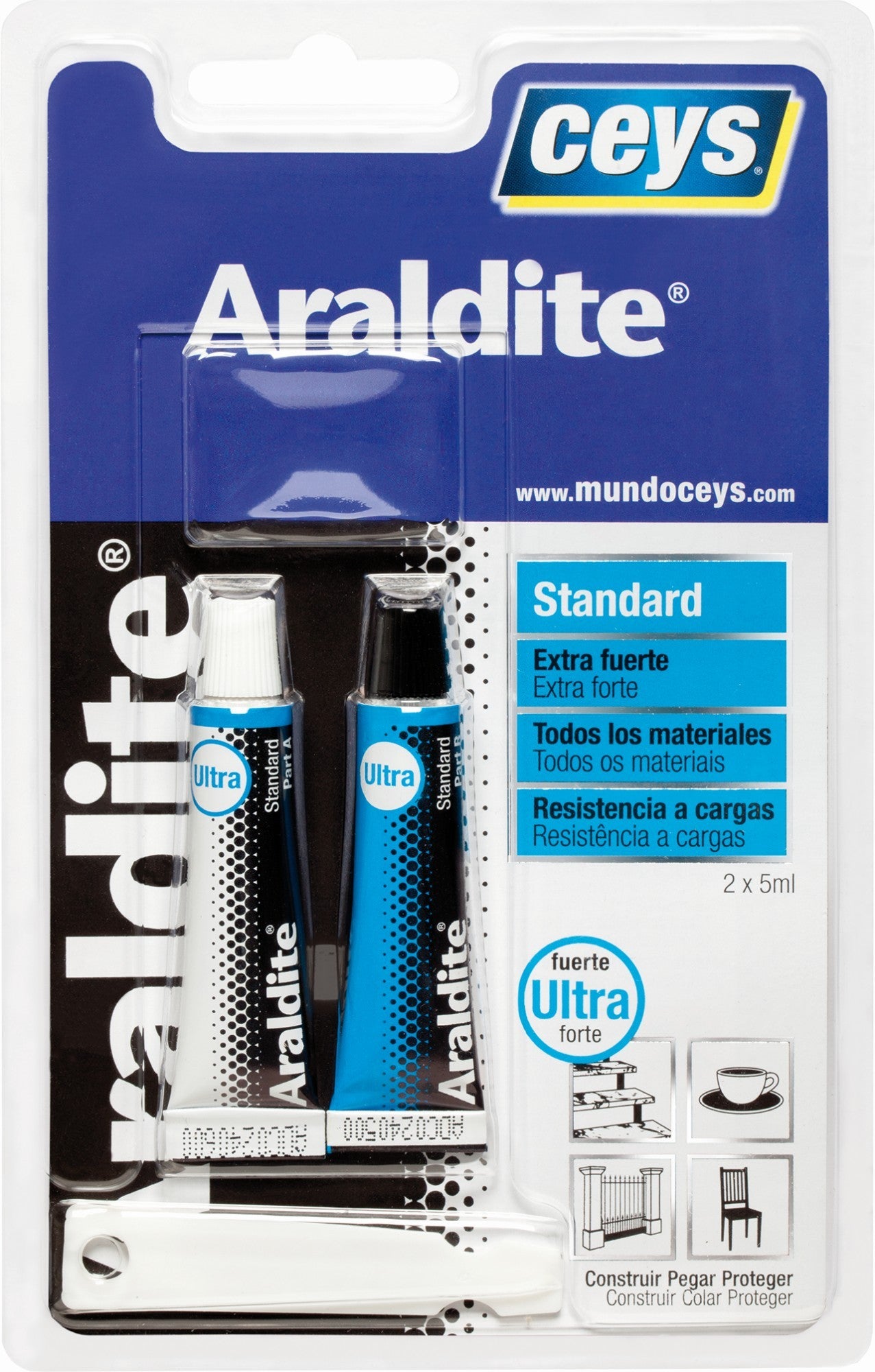 ARALDITE STANDARD BLISTER PEQUEÑO 5+5ML