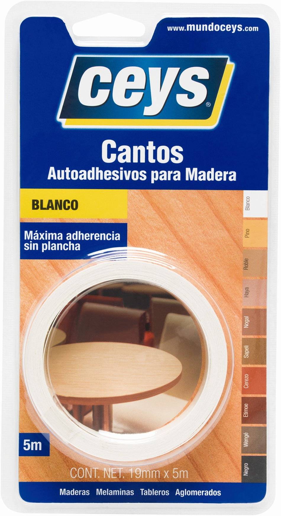 CEYS CANTO AUTOADHESIVO CAJA SURTIDA 21U