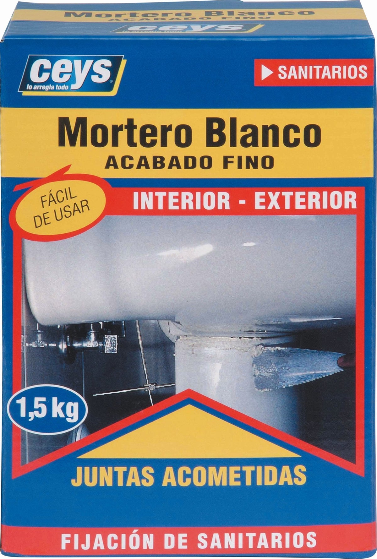 CEYS MORTERO BLANCO FINO 1,5KG