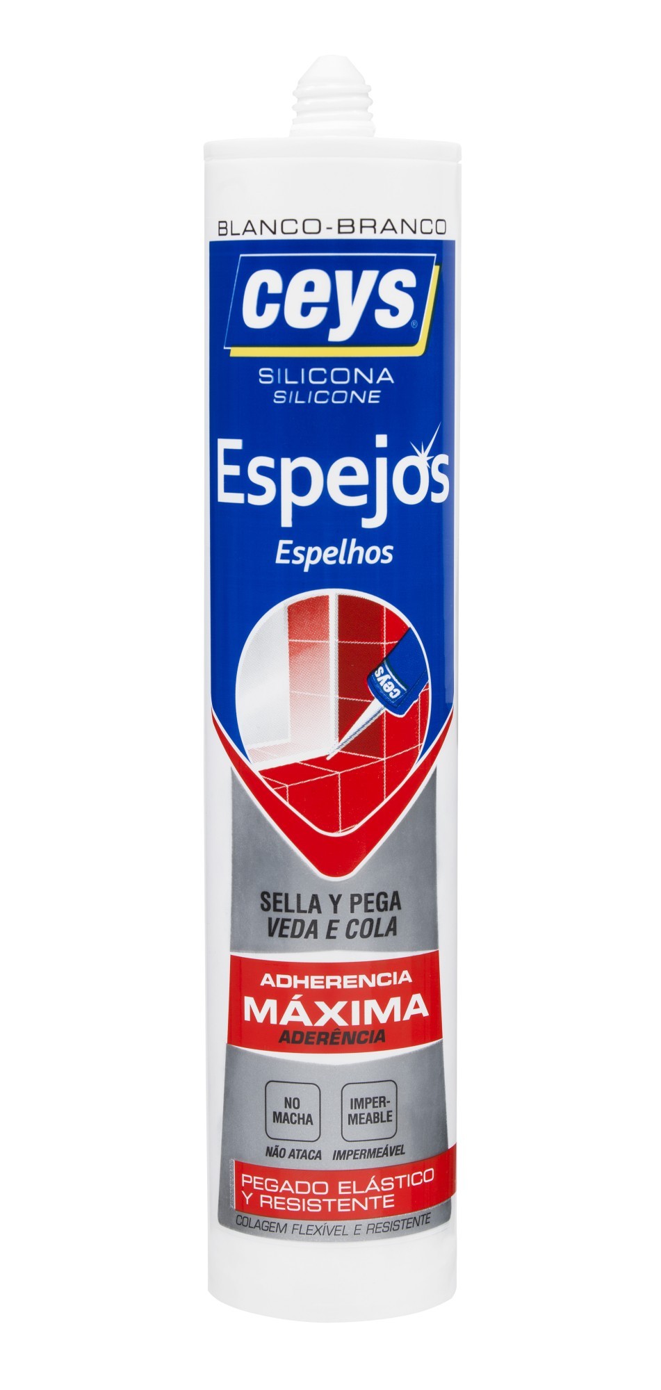 CEYS SELLADOR ESPEJOS BLANCO CART