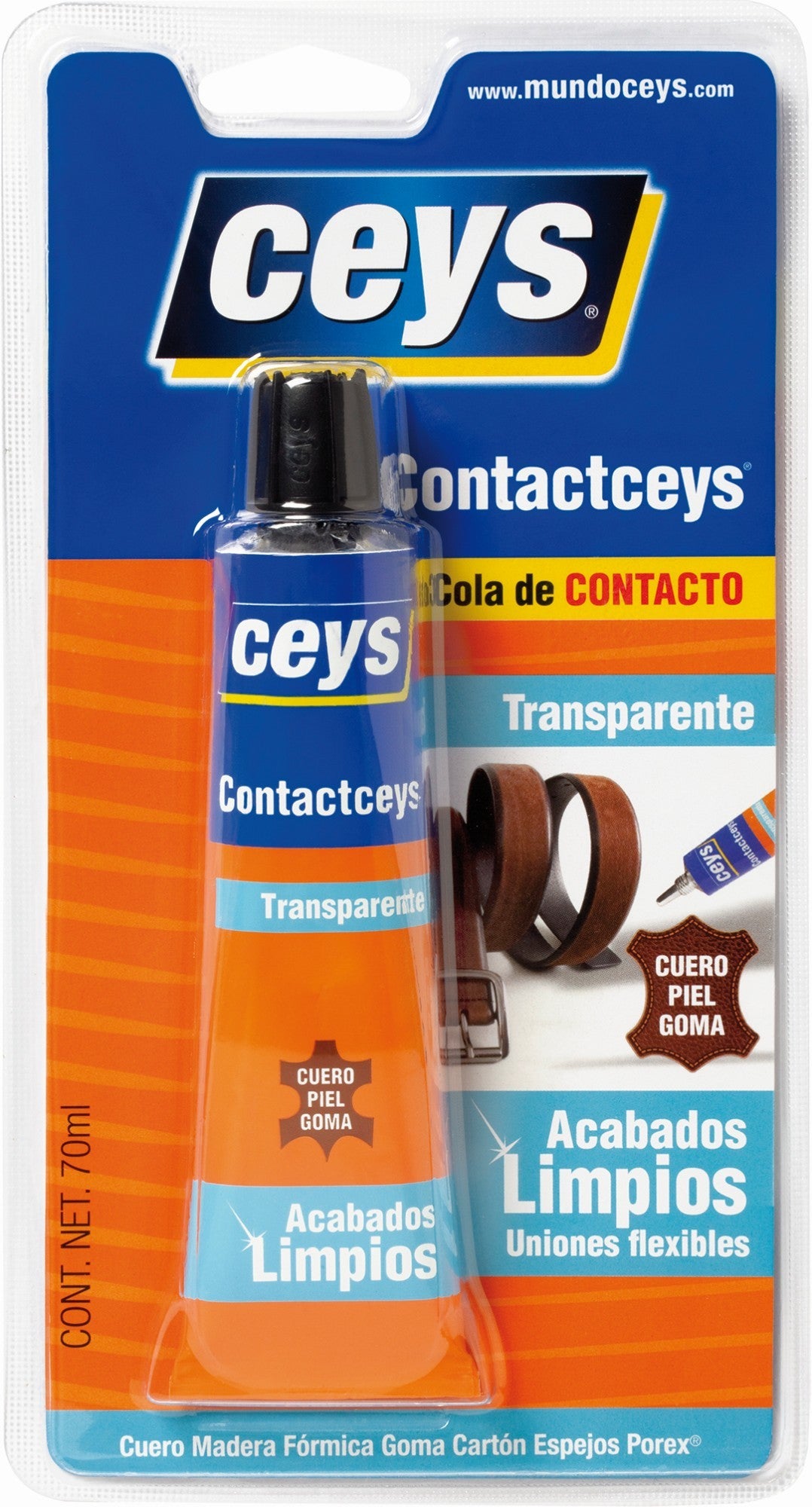 CEYS CONTACTCEYS TRANS BLISTER 70ML