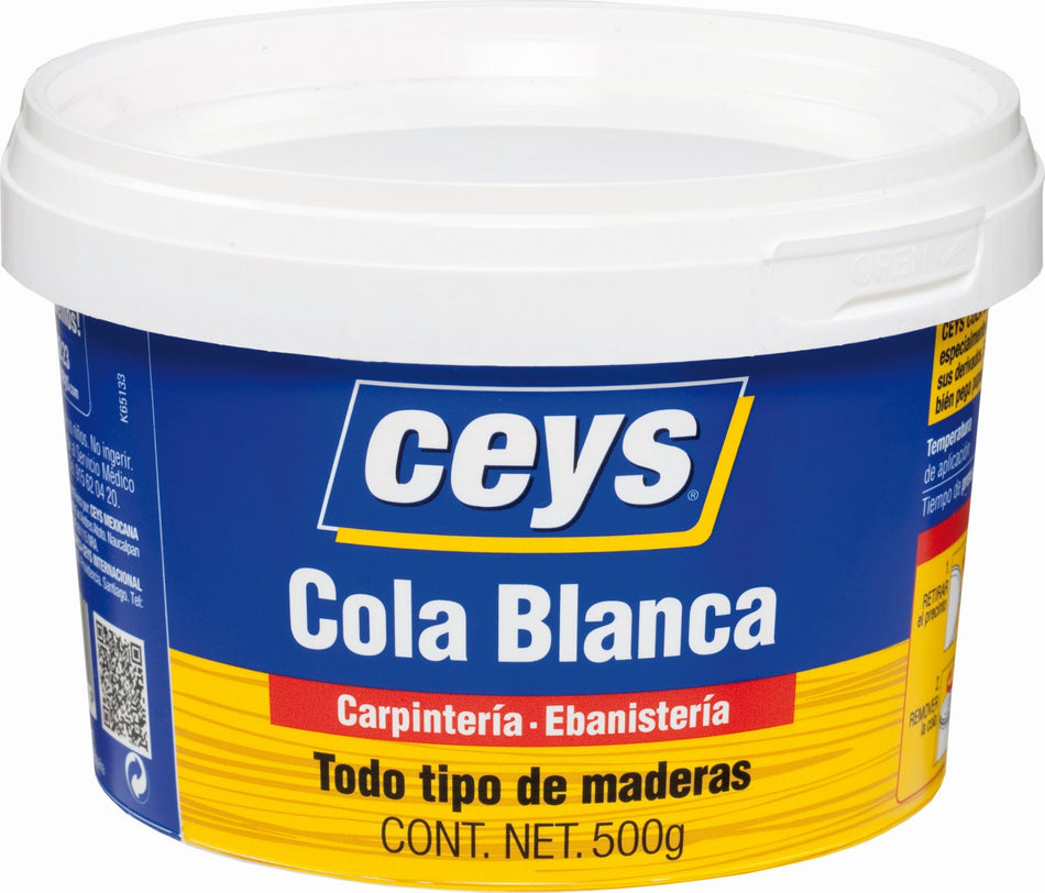 CEYS COLA BLANCA MADERA BOTE 1/2KG