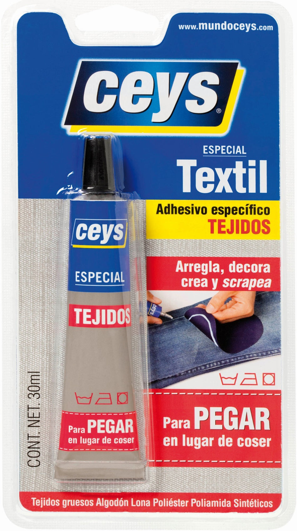 CEYS ESPECIAL TEXTIL 30ML