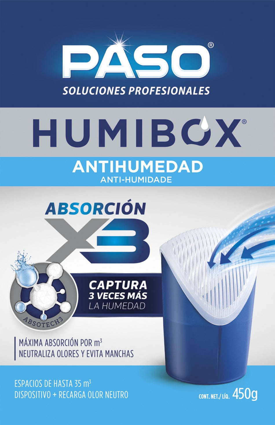 PASO HUMIBOX ANTIHUMEDAD DISPOSITIVO 450
