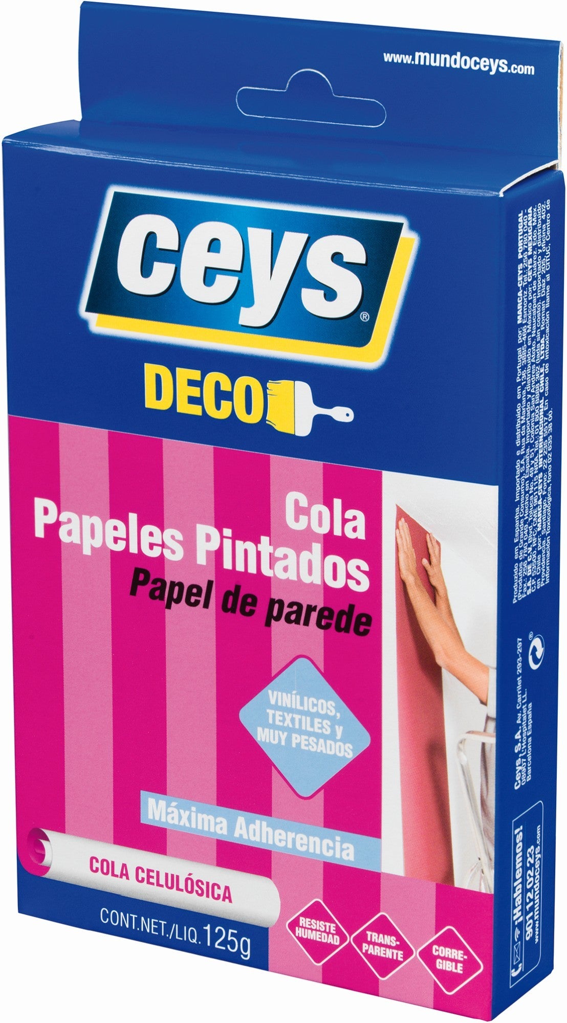 CEYS COLA PAPEL PINTADO "LMP" 125GR.