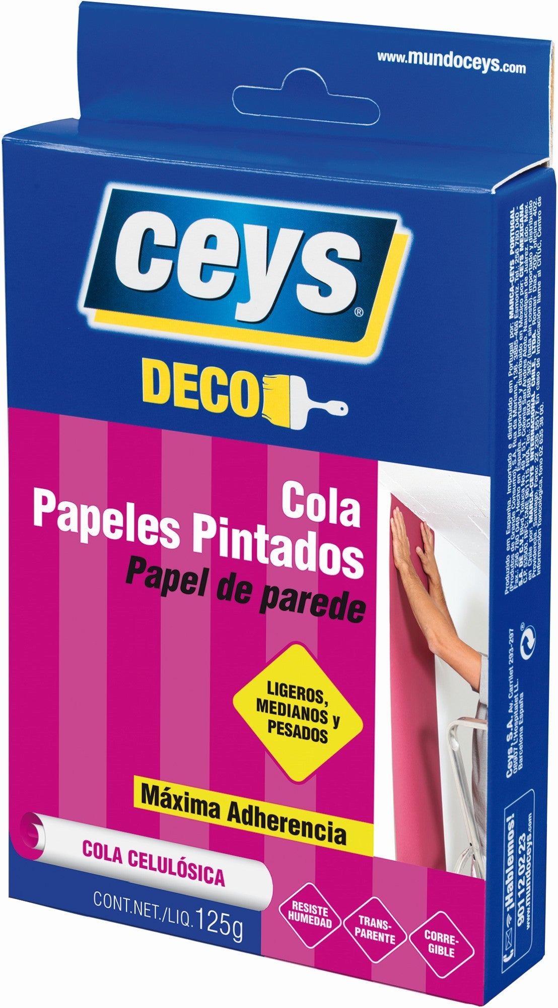 CEYS COLA PAPEL PINTADO "VTP" 125GR.