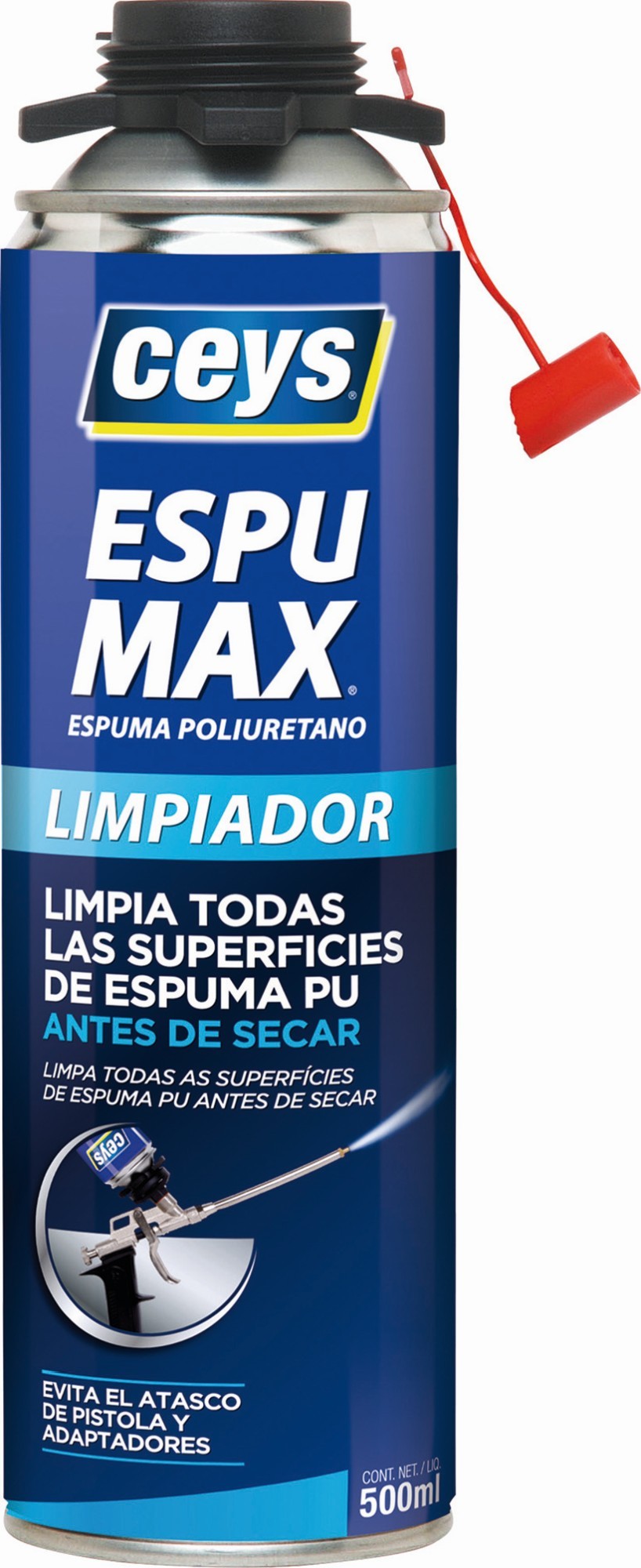 ESPUMAX LIMPIADOR ESPUMA PU 500ML