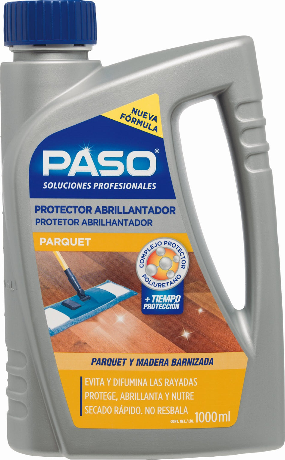 PASO PROTECTOR ABRILLANTADOR PARQUET 1L