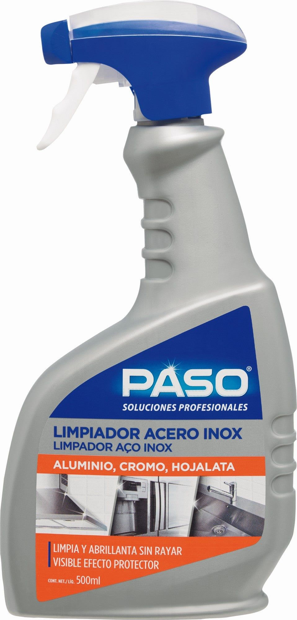 PASO LIMPIADOR ACERO INOX 500ML
