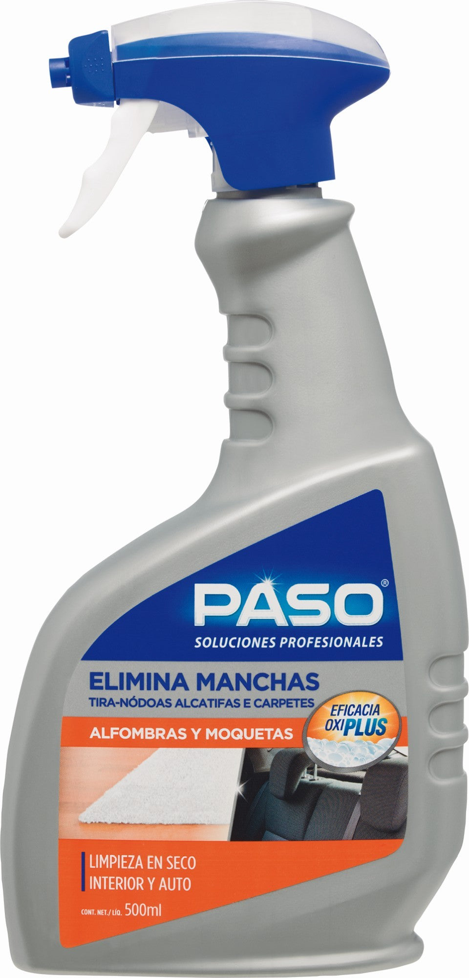 PASO ELIMI MANCHAS ALFOMBRA MOQUET 500ML