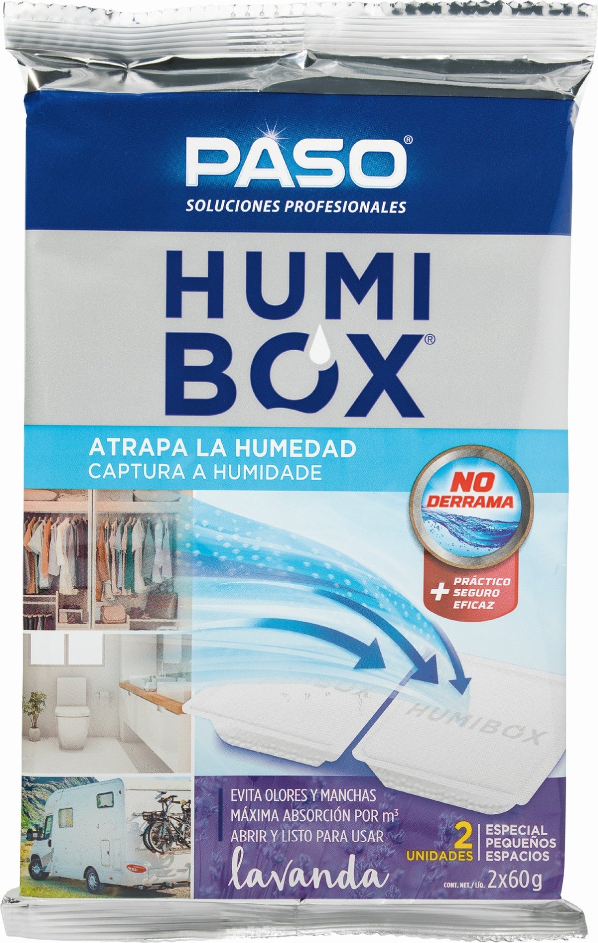 PASO HUMIBOX LAVANDA 10UNID 2x60G