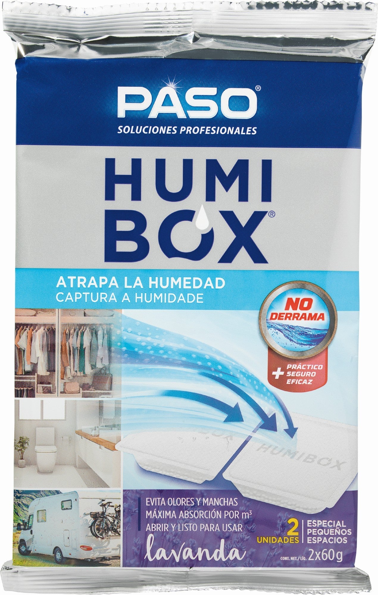 PASO HUMIBOX LAVANDA 10UNID 2x60G