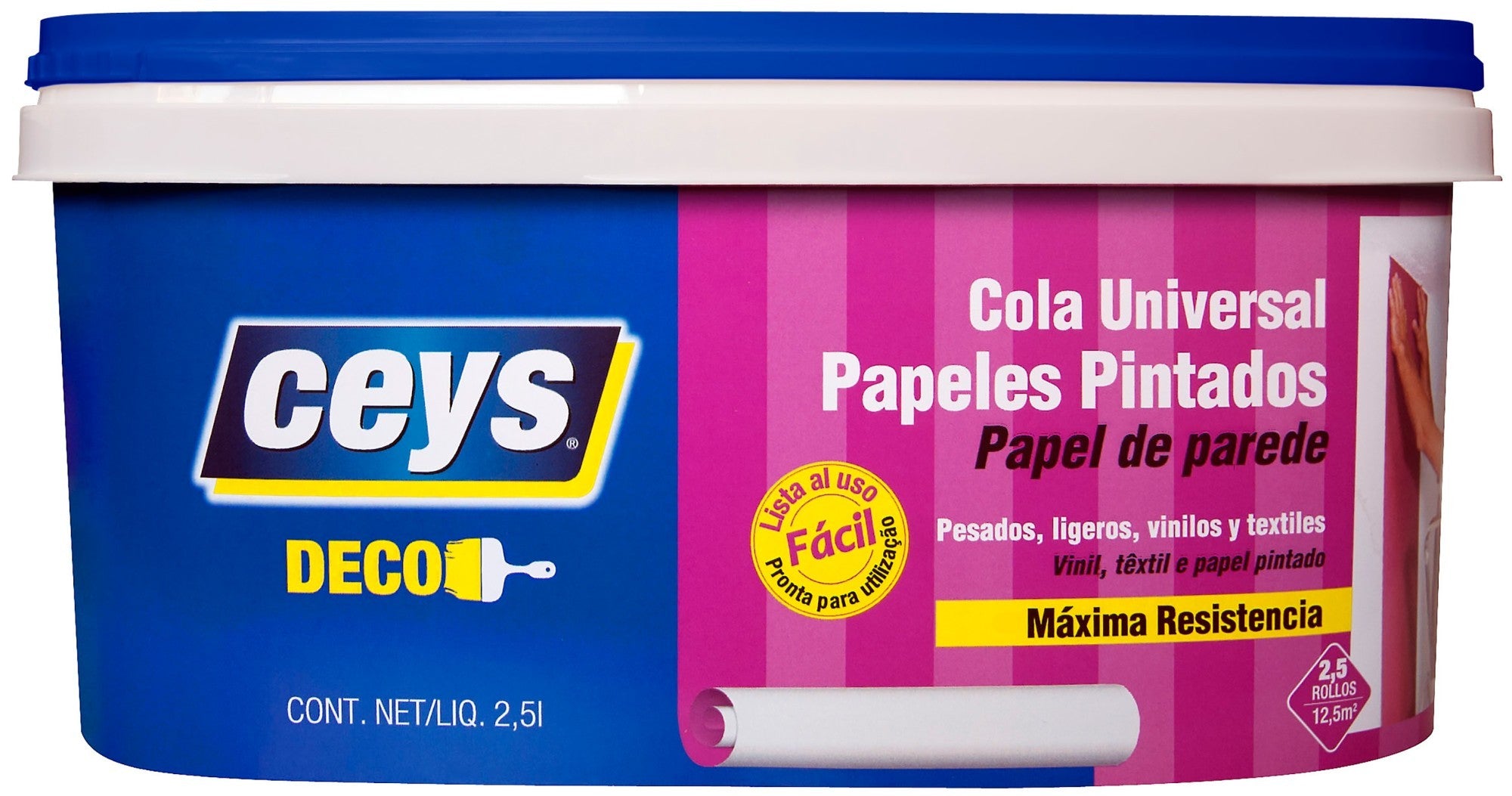 CEYS COLA PAPELES PINTADOS UNIV 2,5KG