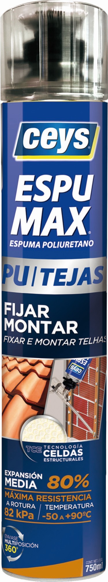 ESPUMAX FIJACION y MONTAJE PISTOLA 750ML