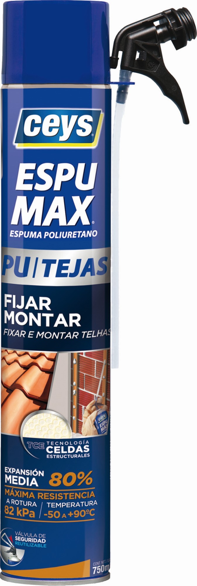 ESPUMAX FIJACION y MONTAJE CÁNULA 750ML