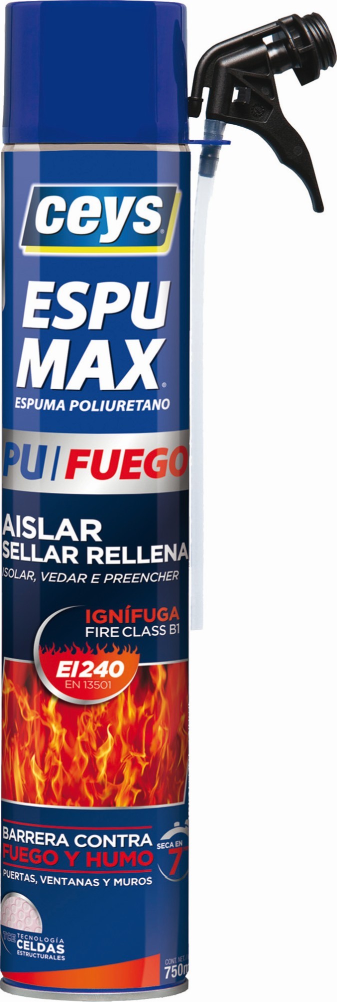 ESPUMAX STOP FUEGO CÁNULA 750 ML