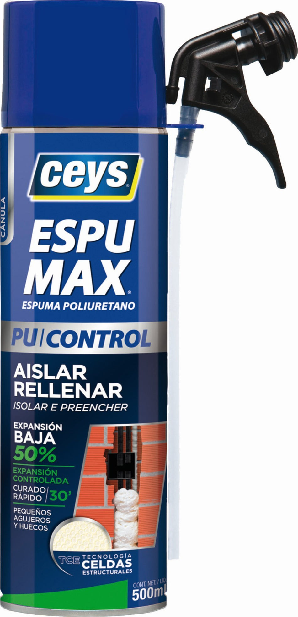 ESPUMAX CONTROL TOTAL CÁNULA 500ML