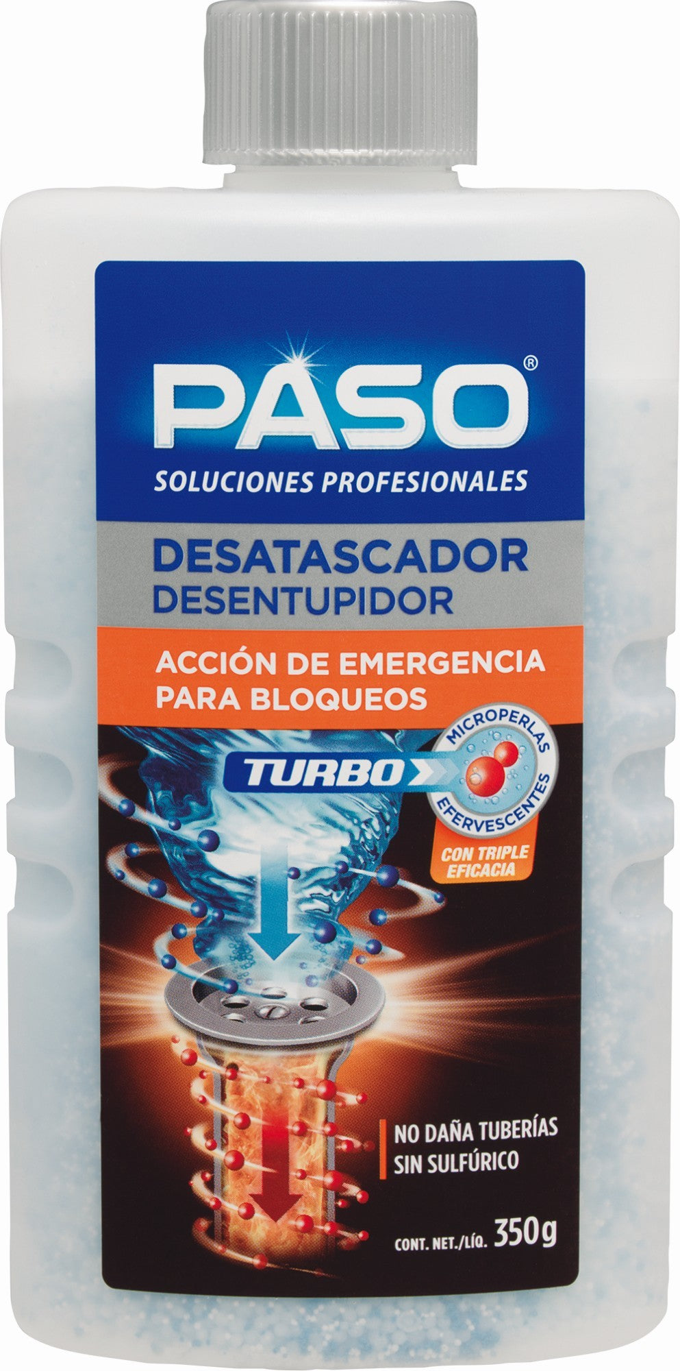 PASO DESATASCADOR TURBO 350GR