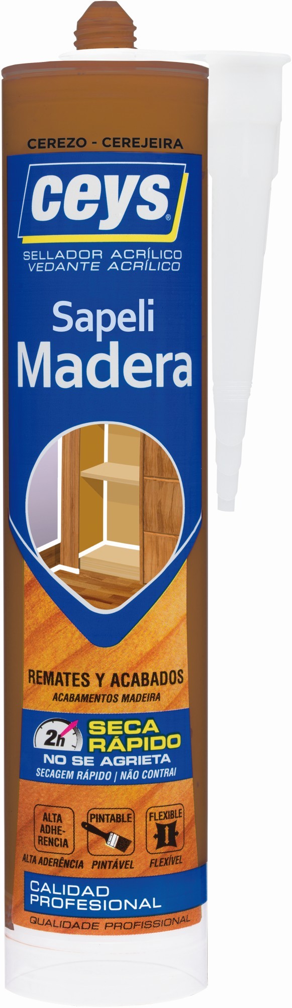 CEYS SELLADOR MADERA CEREZO CART
