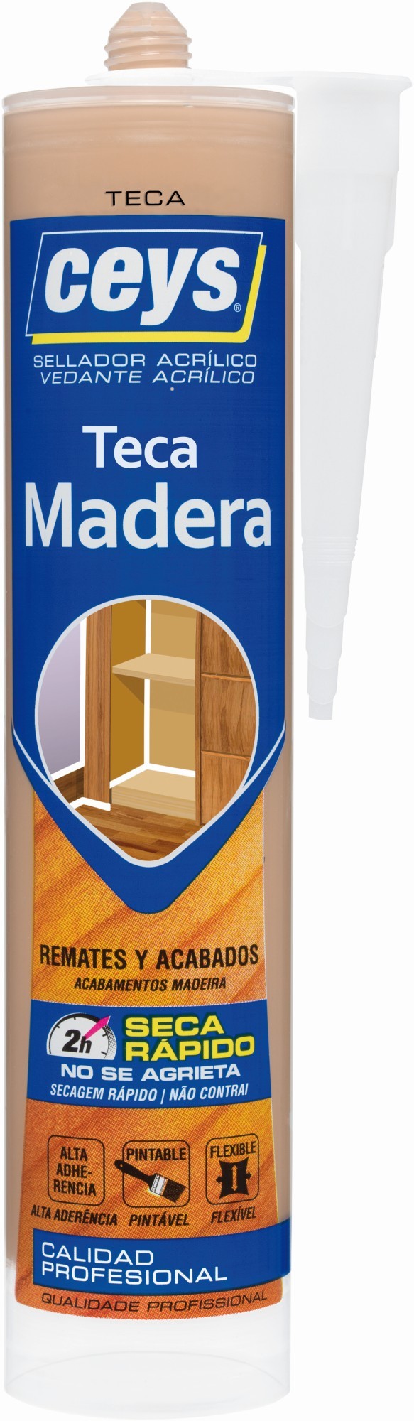 CEYS SELLADOR MADERA TECA CART