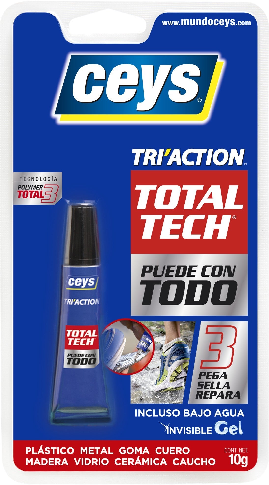 CEYS TRI'ACTION BLISTER 10G 12U