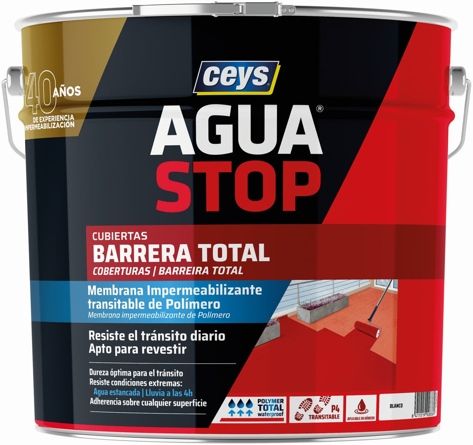 AGUA STOP BARRERA TOTAL 4KG BLANCO